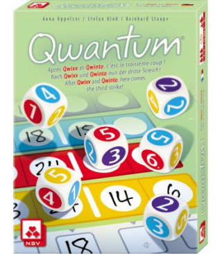 Juego de Dados Qwantum por 6€