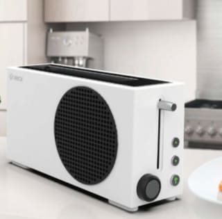 Frikisimo chulada Tostadora Xbox Series S Blanca por solo 19,99€