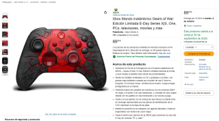 Xbox Wireless Controller Gears of War: E-Day Limited Edition por $2,299 en Amazon