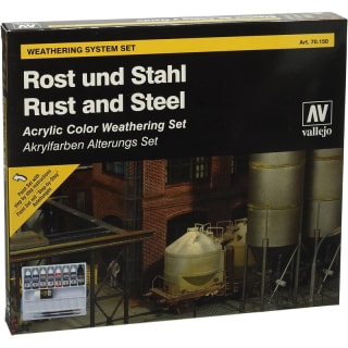 Vallejo 70150 Model Color - Weathering System Set - Rust and Steel por 24.99€