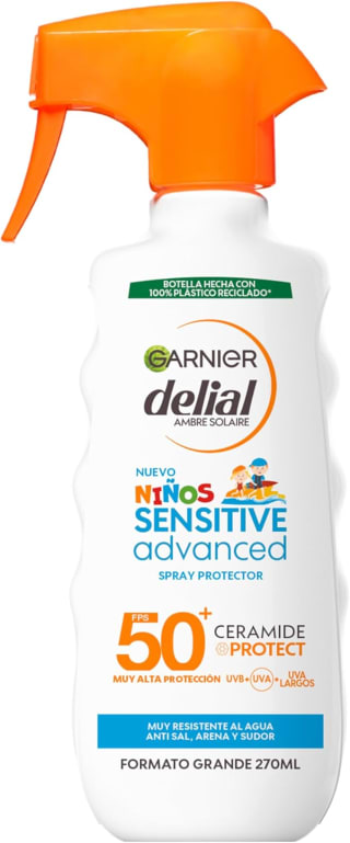 Garnier Delial Kids Spray Protector 2 x 270ml por 15,07€
