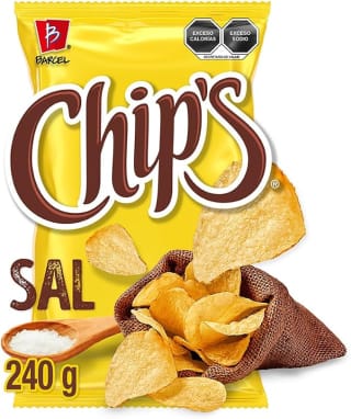 Barcel Chips sal 240g por $53 en Amazon