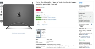 Soporte Vertical BookArc para MacBook por $301 | Oferta Amazon