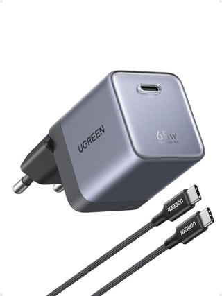 UGREEN Nexode USB-C Mini-oplader 65W, voor €25,25 bij Amazon