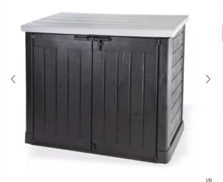 Keter Store It Out Max opbergbox tuin antraciet 1200 liter voor €199,95 bij Wehkamp