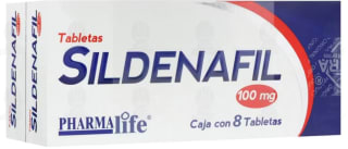 Pack Sildenafil 100 mg, 2 Cajas con 8 Tabletas por $99 | Farmacias Guadalajara