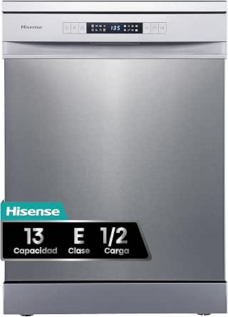 Hisense HS622E10X Lavavajillas 60cm, Libre Instalación, 13 Servicios por 247€