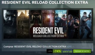 Resident Evil Reload Collection Extra por $571 en Steam
