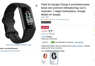 Fitbit Charge 6 - Activity Tracker voor €57,21 bij Amazon