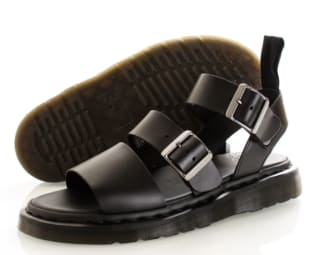 Dr. Martens Sandaal Gryphon Brando Black 50% korting