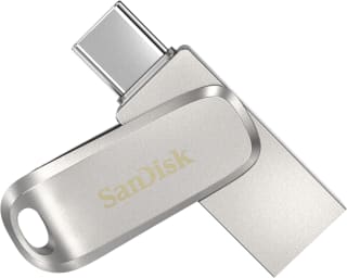 SanDisk Ultra Dual Drive Luxe 128GB USB-C – £14.52