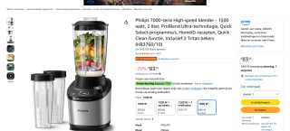 Philips 7000-serie blender voor €83,43