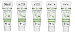 5 x Dentifrico con fluor menta BIO & fluoruro de sodio, Lavera 75 ml por 4.95€