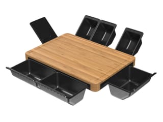 ERNESTO® Planche à découper multifonction en bambou à 16,99€