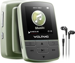 WOLFANG Bluetooth 5.2 MP3 Player £18.99 Amazon Deal