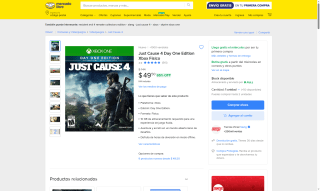 Just Cause 4 Day One Edition para Xbox por $50 | Mercado Libre