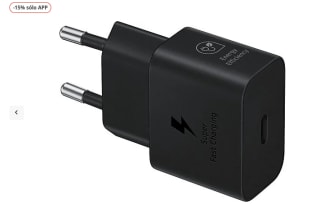 Samsung Cargador 25W Negro por 11,89€