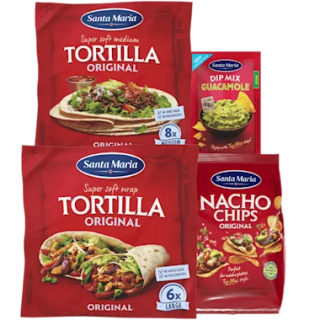 1+1 gratis op alle Santa Maria Mexicaanse producten bij de Plus