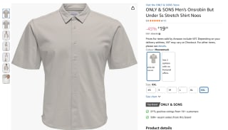 Only & Sons Robin hemd voor €19,30 bij Amazon