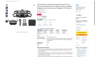 DJI Avata 2 Vuela Más por $17,852 | Oferta Amazon