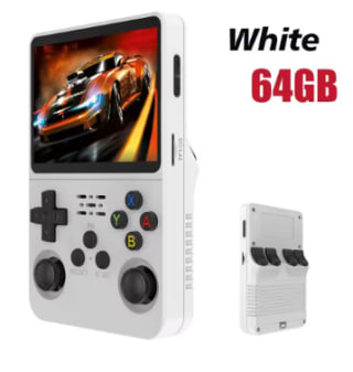Consola de videojuegos portátil R36S 64Gb + videojuegos por 17,99€
