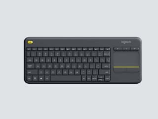 Clavier sans fil Logitech K400 Plus - Azerty, Pavé tactile intégré à 24,99€