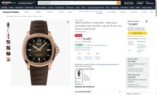 Reloj MIDO Multifort TV Big Date por $19,489 | Oferta Amazon