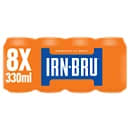 Irn Bru 8 Pack 330ml Soft Drink Deal at Asda for £2