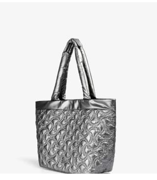 Bolso shopper metalizado acolchado Scalpers por 29.99€