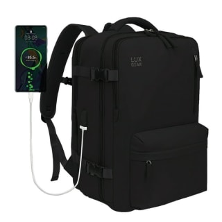 Mochila De Viaje Expansible Luxgear NomadLifeV2 Impermeable - Negro por $19.980