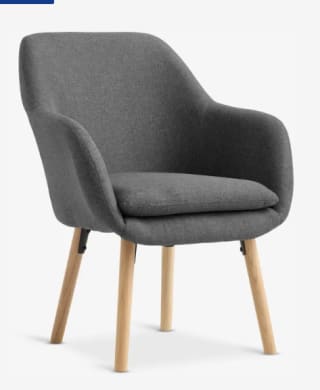 Sillón UDSBJERG tela gris por 60€