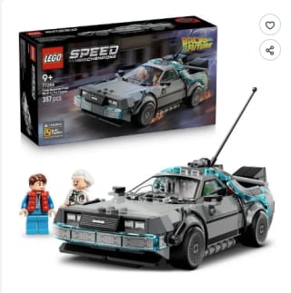 LEGO Game Boy + LEGO Tijdmachine uit Back to the Future voor €47,99
