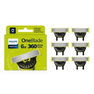 Philips OneBlade Original 360 cuchillas 6 recambios por 44.99€