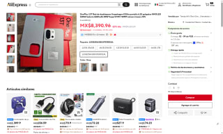 OnePlus 13T 256GB por $7,635 | AliExpress