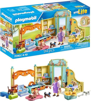 PLAYMOBIL My Life Puppy zorgcentrum 71743 voor €19,95 bij Amazon