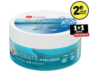 2x Kruidvat Hydrate Hyaluron Hydrogel Eye Patches (40 stuks) voor €4,99 bij Kruidvat