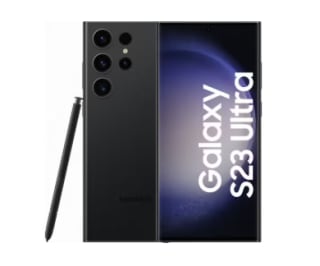 Samsung Galaxy S23 Ultra 256 GB Negro Fantasma por 336.99€.