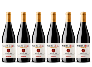 6 Botellas de Carlos Serres 5 Barricas Reserva 2019 por 36€