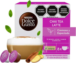 Nescafé Dolce Gusto Chai Tea Latte 16 Cápsulas por $100 | Amazon