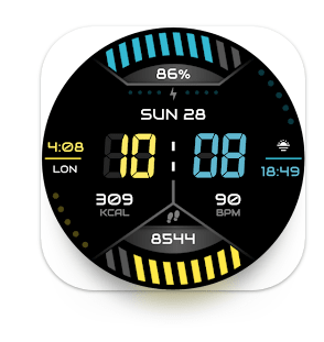 Axis Watch Face - WearOs gratis voor Android
