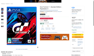 Gran Turismo 7 Standard Edition para PS4 por $622 | Amazon