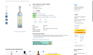 Mezcal 400 Conejos 700ml por $376 | Oferta Amazon