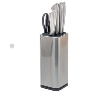 Bloque de 5 Cuchillos 5five Silver Precision con Mango de Acero por 27,74€