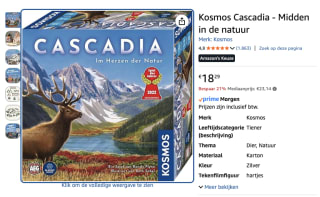 Kosmos Cascadia - Midden in de natuur voor 18,29 euro