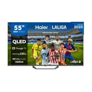 TV Haier 55" Smart TV S80 Series H55S80FUX Google TV, resolución 4K por 299€