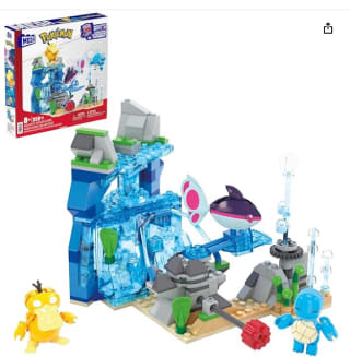 Mega Figura de Aventura Acuática del Constructor de Aventuras Pokémon por 17,99€