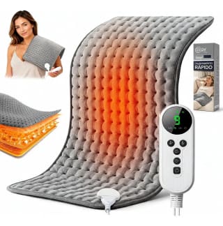 Compresa caliente eléctrica 60x30cm (9 niveles) por $184 en Mercado Libre