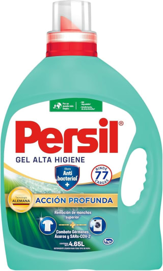 El Persil Detergente Gel 4.65L Anti-Bacterial por $145 | Amazon