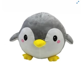 Peluche Bola Pingüino 35 cm Max&Sax, +1 año - Carrefour por 7€
