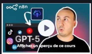 Cours en ligne Automatiser la création de pubs virales avec n8n et l’IA à 8,54€